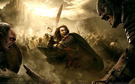 Lotr Battle Wallpapers - Top Free Lotr Battle Backgrounds - WallpaperAccess