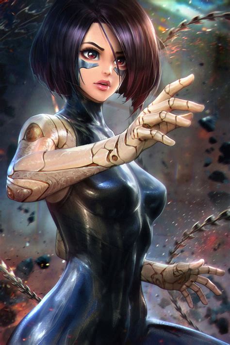 Alita Battle Angel Art Anime Poster | Uncle Poster