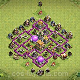 Best TH6 Trophy/Defense Base Layouts with Links 2022 - Copy Town Hall Level 6 COC Trophy Bases