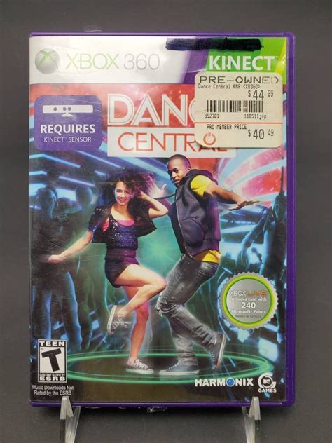 XBOX 360 Kinect Dance Central Requires Kinect Sensor Microsoft - Etsy