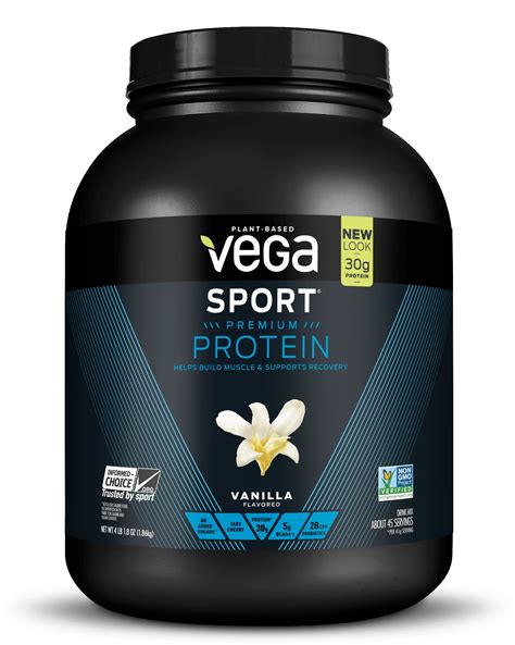 Vega Sport Vegan Protein Powder, Vanilla, 30g Protein, 4.1 Lb - Walmart.com