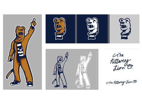 Penn State launching new Nittany Lion Mascot logos, signature marks ...