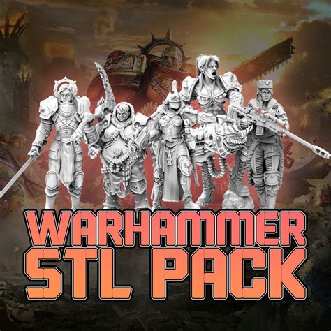 Warhammer 40K STL Pack 1 Warhammer 40000 STL Bundle STL - Etsy Italia