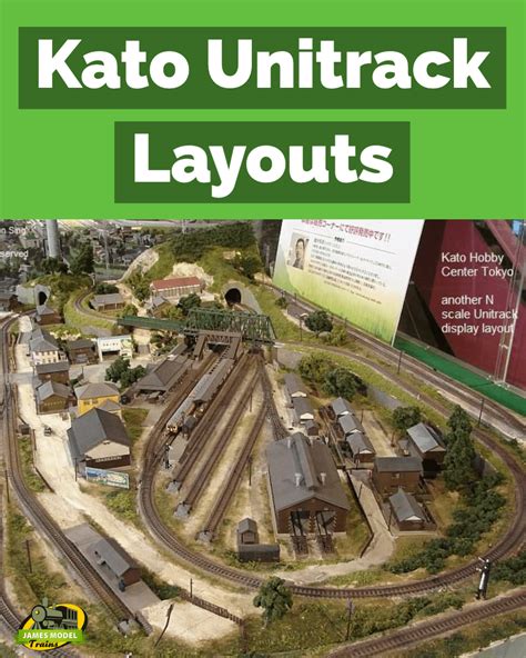 Kato Unitrack N Scale Layouts - James Model Trains