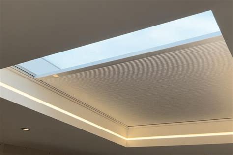 Skylight Blinds for Flat Roof Window 1000x1000mm - Skylights1.co.uk