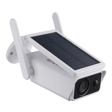 Wireless solar ip camera wifi 1080p security surveillance outdoor night ...