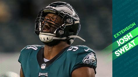 Eagles sign Josh Sweat to a three-year contract extension