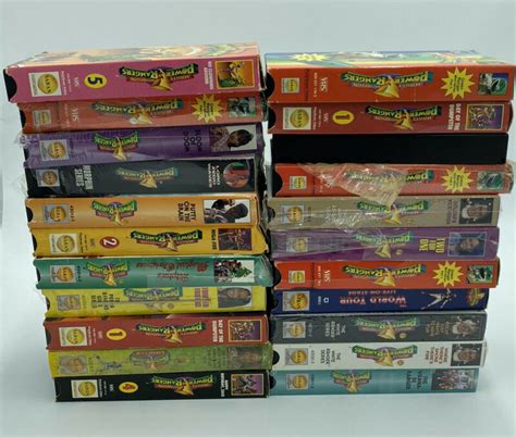 Power Rangers VHS Lot - town-green.com