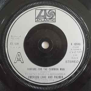 Emerson Lake And Palmer* - Fanfare For The Common Man (1977, Vinyl ...