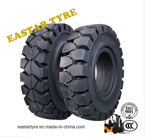 6.50-10 Forklift Truck Tyres, Solid Forklift Tires 6.50X10 - 6.50-10 ...