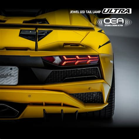 New Release! ULTRA LED Tail Lights for Lamborghini Aventador - Valenti ...