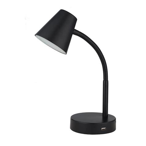 Mainstays LED Desk Lamp with USB Port, Black | Walmart Canada