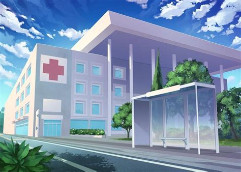 Hospital background | Anime scenery, Episode interactive backgrounds, Anime scenery wallpaper