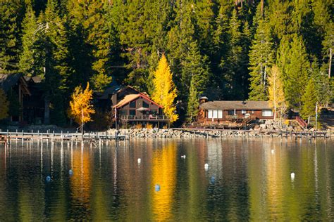 Carnelian Bay on the North Shore of Lake Tahoe