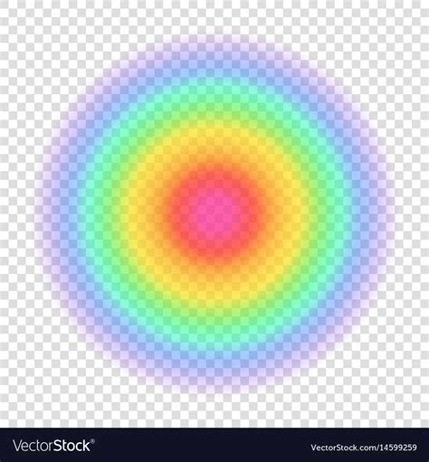 Gradient rainbow color circle Royalty Free Vector Image