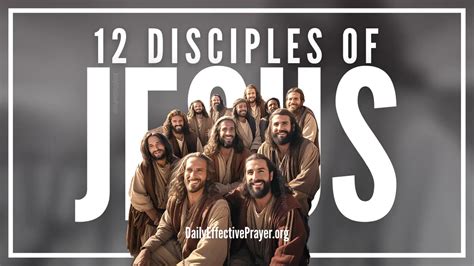 12 Disciples Of Jesus (Names In Order, Jobs, Characteristics)