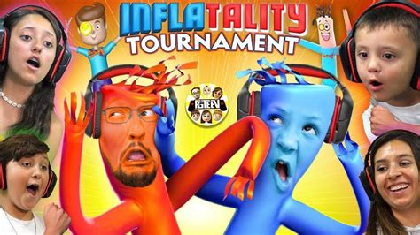 BALLOONS DANCING GAME 🎈 FGTEEV TOURNAMENT! Inflatality Family Gaming | FGTEEV Fam plays ...