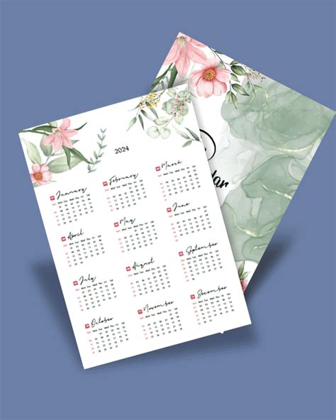 Mini Calendar 2024 Free Printable - December 2024 Calendar With Holidays