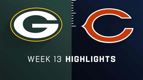 Green Packers vs. Chicago Bears highlights | Week 13