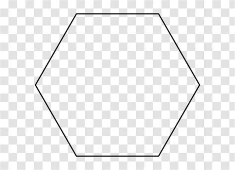 Regular Polygon Hexagon Shape Geometry - Irregular Triangle Transparent PNG