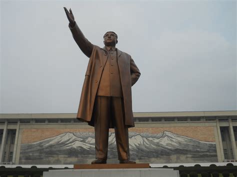 Statue of Kim Il Sung, Pyongyang, DPRK, North Korea | Flickr