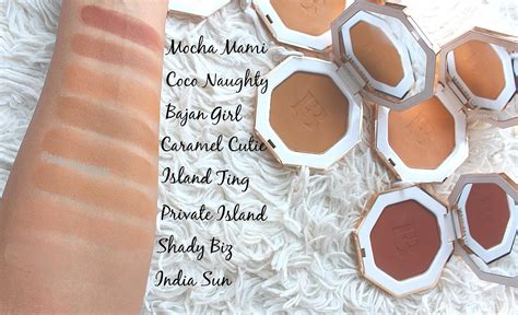 Samantha Jane: Fenty Beauty Bronzer Swatches