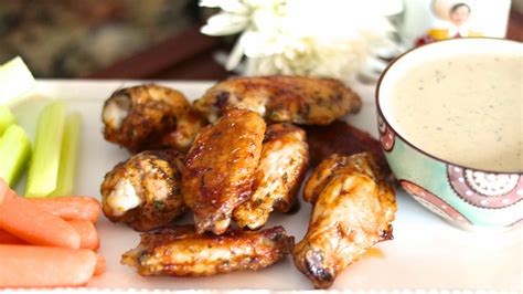 Spicy Healthy Chicken Wings | Heavenly Healthy Gourmet