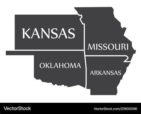 Kansas And Oklahoma Map - Oconto County Plat Map