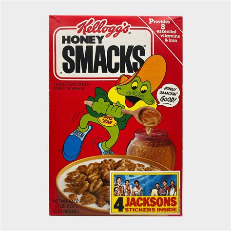 The Jacksons Honey Smacks Cereal Box with Stickers – Michael Jackson Market