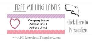 Free Mailing Labels