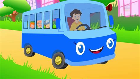 Wheels on the bus | Most popular nursery rhymes - YouTube