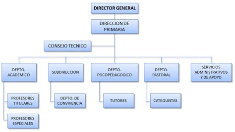 Organigrama De Primaria