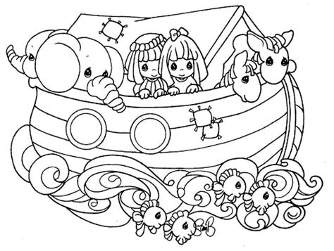 Noah’s ark coloring pages – precious moments | Coloring Pages