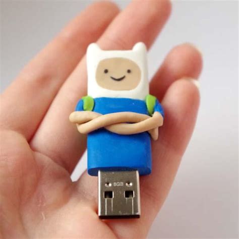 The Handmade Adventure Time Inspired USB Flash Drives | Gadgetsin