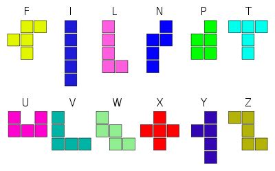 PENTOMINÓS RAZONAMIENTO LÓGICO Y PERCEPCIÓN VISUAL -Orientacion Andujar