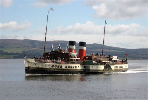 Download Paddle Steamer Vehicle PS Waverley HD Wallpaper