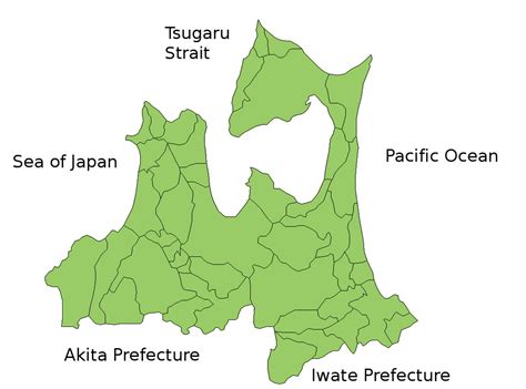 Aomori Prefecture : Territorial Units