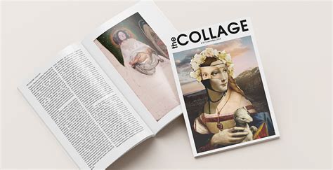 THE COLLAGE e-magazine covers design on Behance