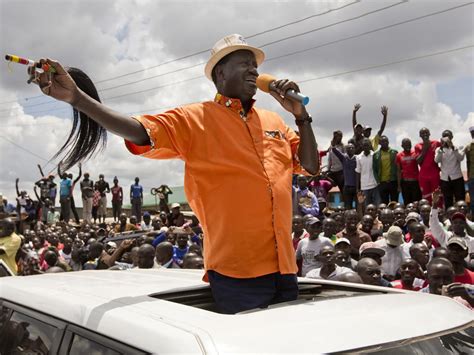 Raila Odinga Describes Recent Presidential Re-Run as a "Sham", Demands ...