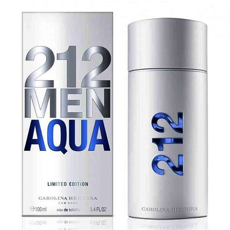 Carolina Herrera 212 Men Aqua Limited Edition Eau De Toilette 100ml | Scentlyng