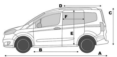 Ford Transit Courier 2024 Dimensions - Nessi ZsaZsa