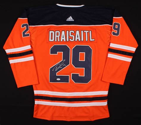 Leon Draisaitl Signed Oilers Jersey (JSA COA)