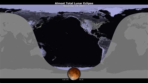 Lunar Eclipse Map & Path: Where to See the Beaver Moon Tonight