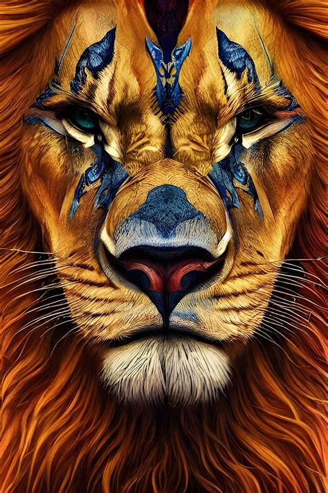 Download Ai Generated, Lion, Predator. Royalty-Free Stock Illustration ...