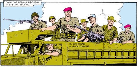 War Aesthetic on Twitter: "French Foreign Legion troops illustrated by Wayne Vansant for The ...