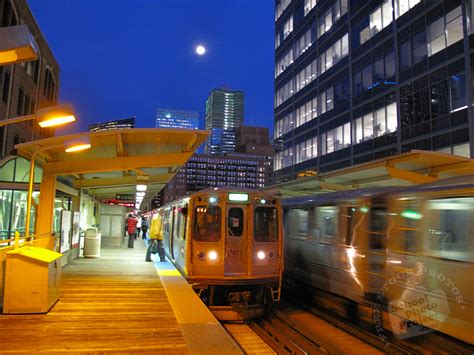 Train, FREE Stock Photo, Image, Picture: Commuter Trains, Chicago CTA ...