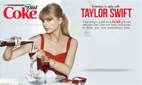 Image result for diet coke celebrity endorsements | Taylor swift diet coke, Taylor swift diet ...