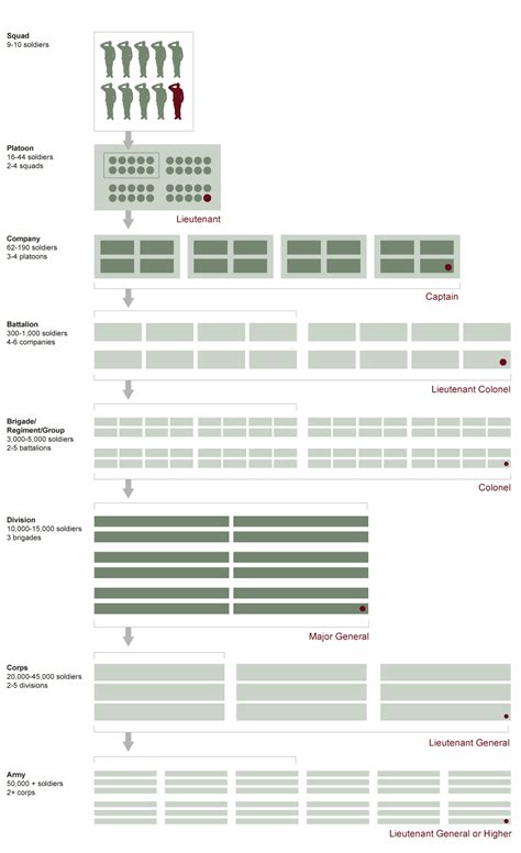 US Military Structure Chart | Army Rank Structure | VetFriends.com