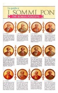 Poster - List Of Popes | Online Christian Supplies Shop