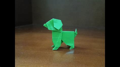 Origami Dog Easy Step By Step - YouTube